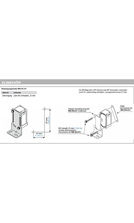 Laser Befestigung