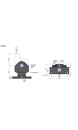 LX-Mount = Sensorhalter