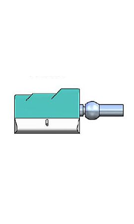 PCUR220  geführtes Positionsmagnet - flaches Axialgelenk