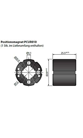 Ringmagnet PCUR023