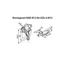 ISMZ-M12 = Set für Sensoren mit M12-Außengewinde