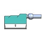 PCUR221  geführtes Positionsmagnet - hohes Axialgelenk