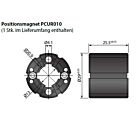 Ringmagnet PCUR023