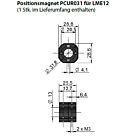 PCUR031 = 1 Positionsmagnet für LME12