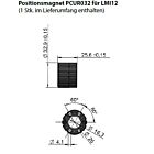 PCUR032 = 1 Positionsmagnet für LMI12