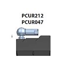 Schlittenmagnet mit Winkelgelenk PCUR212